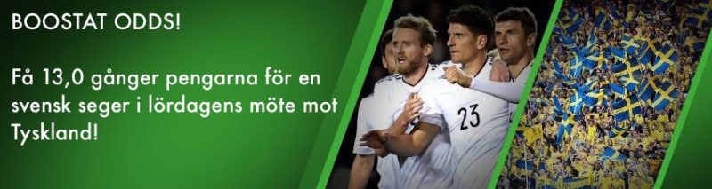 sverige odds