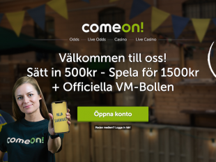 comeon oddsbonus vm