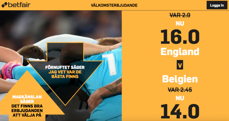 betfair erbjudande