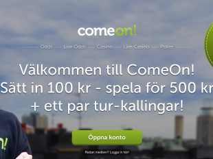 odds bonus hos comeon