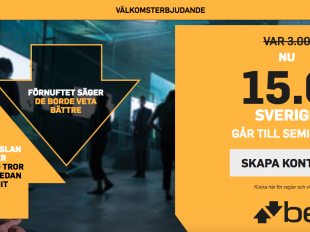 sverige odds