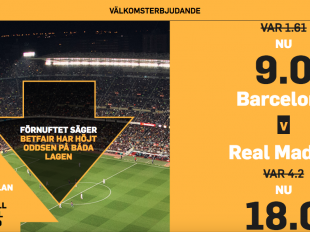 boostade odds el clasico