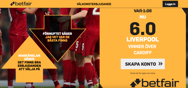odds liverpool cardiff