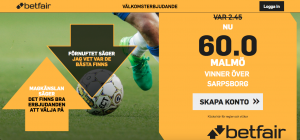 malmo odds