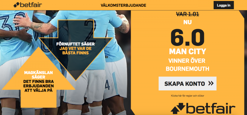 odds manchester city