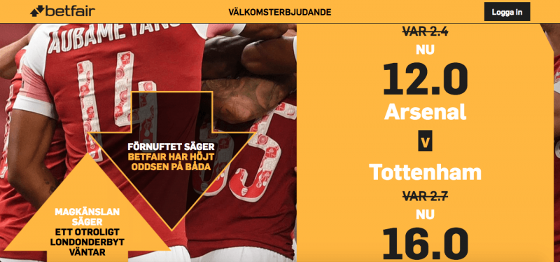 londonderby boostade odds