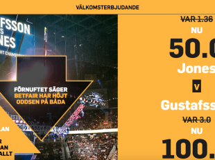 odds boost jones gustafsson