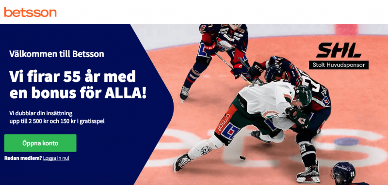 ny bonus hos betsson