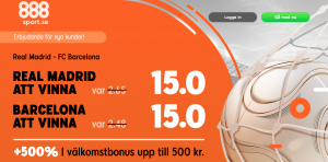 oddsboost real madrid barcelona