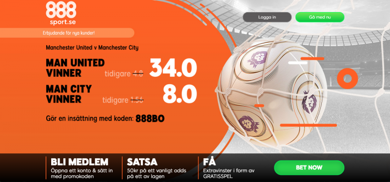 888sport boostade odds