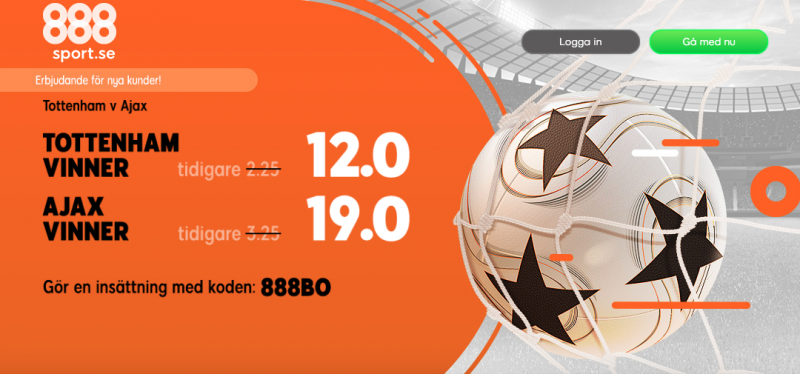 tottenham ajax odds