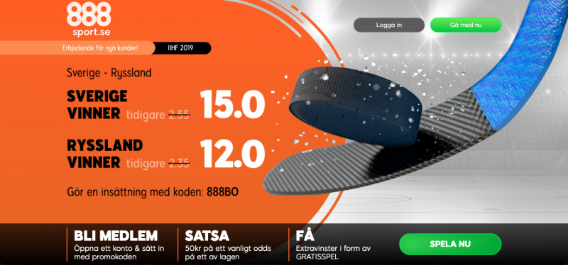 boostade odds sverige
