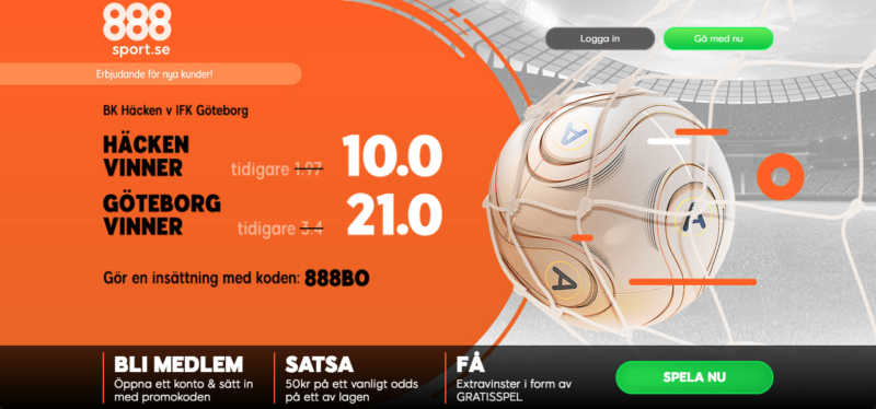 hacken goteborg odds
