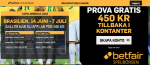 Copa america betfair