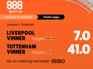 liverpool tottenham odds