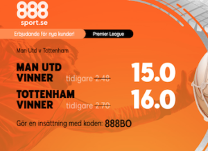 manchester united tottenham odds
