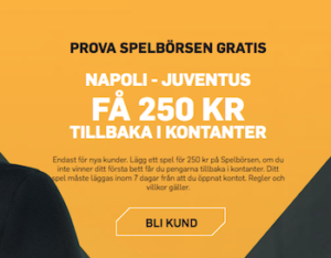 riskfritt spel napoli juventus
