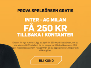 milanoderby riskfritt spel