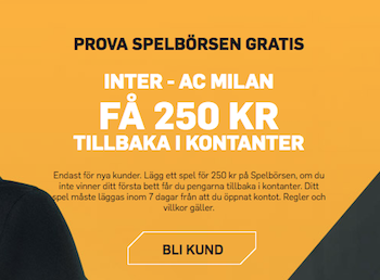 milanoderby riskfritt spel