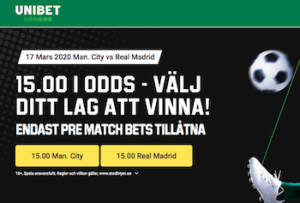 manchester city real madrid odds