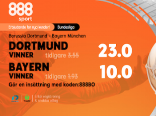 valkomsterbjudande 888sport