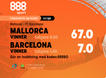 mallorca barcelona odds