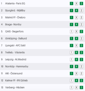 europatipset tips vecka 33