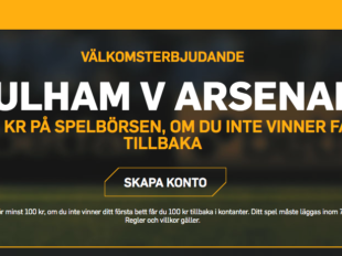 fulham arsenal betfair