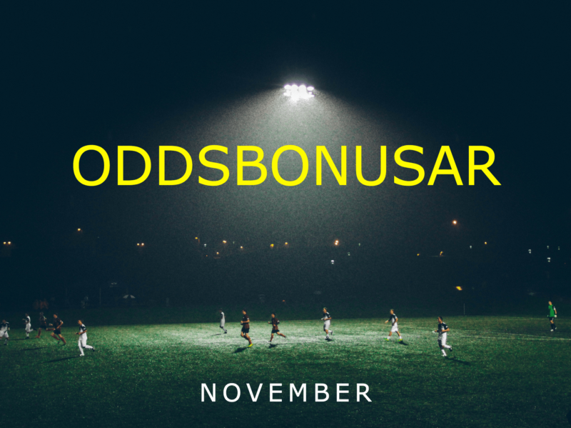 oddsbonusar november