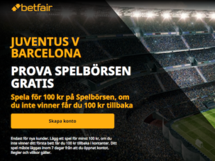 riskfritt spel betfair