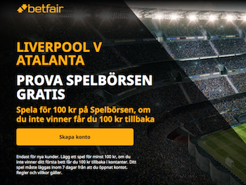 riskfritt spel betfair