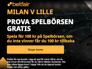 betfair riskfritt milan lille