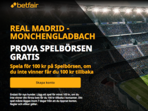 real madrid gladbach betfair