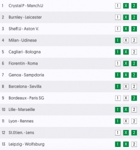 Europatipset vecka 9