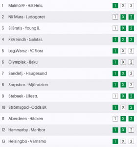 europatipset tips och analys