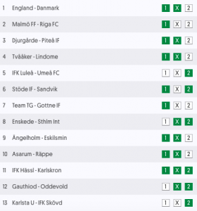 europatipset tips 7 juli