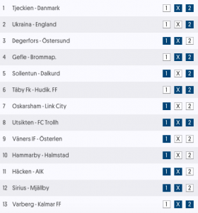 stryktipset tips 3 juli