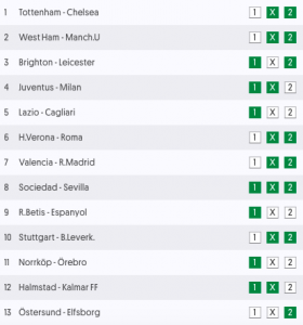 spelförslag till europatipset vecka 37