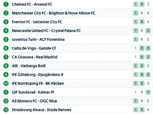 europatipset vecka 16