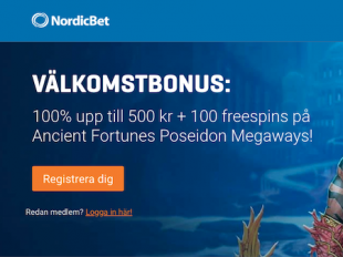 spelbolag nordicbet bonus