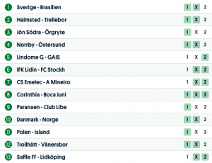 europatipset vecka 26