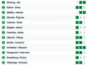 europatipset vecka 27