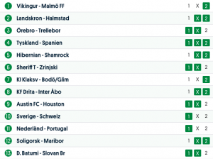 europatipset vecka 28