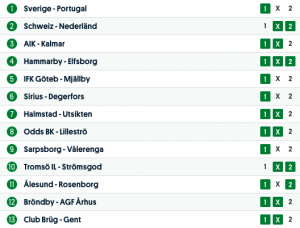 europatipset spelförslag vecka 28