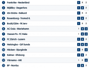 stryktipset vecka 29