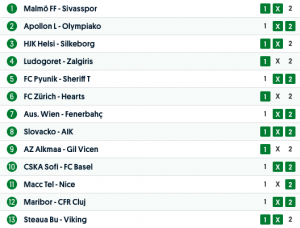 europatipset vecka 33