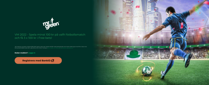 mr green vm bonus 2022