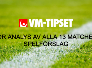 VM Tipset spelförslag