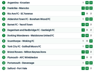 europatipset vecka 50