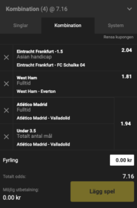 dagens trippel unibet 21 januari